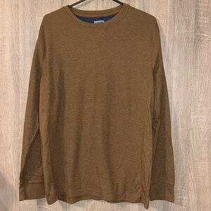 Levi’s brown longsleeve thermal shirt size Large